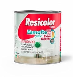 TINTA ESM EXTRA RAPIDO 900ML CINZA ESCURO - RESICOLOR