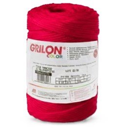 CORDA TRANCADA PP 2.5MM VERMELHA 285MTS- MAZZAFERRO