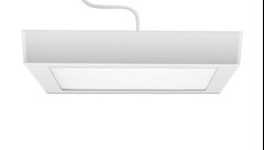 LUMINARIA SOBREPOR 19,6X19,6 QUADRADA LED18W 6500K BRANCA - ELGIN