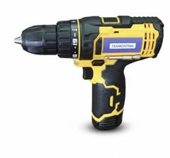 PARAFUSADEIRA FURADEIRA 10MM 1 BATERIA AMARELA - TRAMONTINA