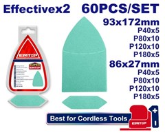 KIT LIXAS P/ LIXADEIRA ORBITAL  GR 40 A 120 60PCS - EMTOP