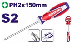 CHAVE FENDA PHILIPS 6X150MM PONTA MAGNETICA - EMTOP
