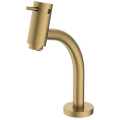 TORN METAL LAVATORIO MESA BICA BAIXA GOLD MATTE - CELITE