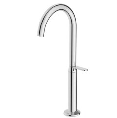 TORN METAL LAVATORIO MESA BICA ALTA DESIGN CROMADA - CELITE