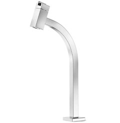 TORN METAL LAVATORIO MESA BICA ALTA SINGLES ONE SQUARE CROMADO - CELITE