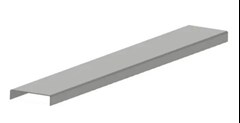 TAMPA DE ENCAIXE P/PERFILADO 100 X 10MM 3MTS H-PZ - PERFIL LIDER