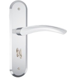 FECHADURA BANHEIRO 1820/13 CROMADA ESPELHO INOX- STAM
