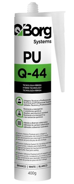 PU Q-44 MULTIUSO 400GR BRANCO - QBORG