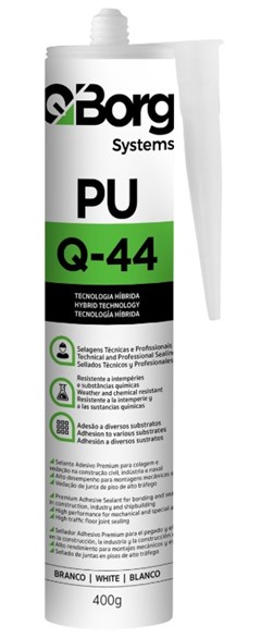 PU Q-44 MULTIUSO 400GR PRETO - QBORG