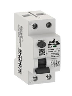DISJUNTOR DR (INTERRUPTOR) 2P 63A GIII DRS2  - SOPRANO