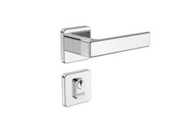 FFECHADURA EXTERNA JUNO ROS24 CROMADO C/ROSETA - SOPRANO