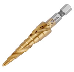 BROCA ESCALONADA P/METAL 4 A 12MM ESPIRAL - MTX