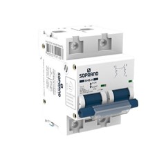 DISJUNTOR DIN BIPOLAR 100A 10KA SHB2 HII - SOPRANO