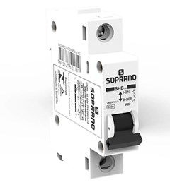 DISJUNTOR DIN UNIPOLAR SHB1 GIII CO20A - SOPRANO