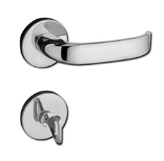 FECHADURA BANHEIRO CONCEPT 413-40 CROMADA C/ROSETA - PADO
