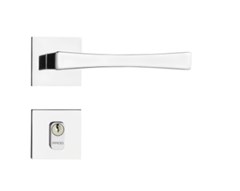 FECHADURA EXTERNA VIVALDI 885-55 CROMADA C/ROSETA - PADO