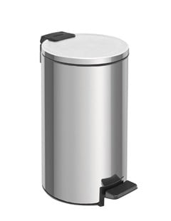 LIXEIRA ACO INOX REDONDA LOOP 5LT C/PEDAL  - TRAMONTINA
