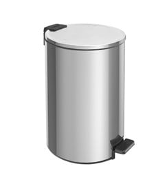 LIXEIRA ACO INOX REDONDA LOOP 20LT C/PEDAL  - TRAMONTINA