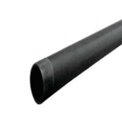 ELETRODUTO ROSCAVEL 2 PVC RIGIDO PRETO - TAF