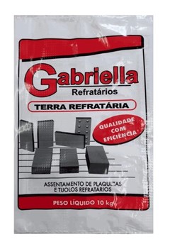TERRA 10KG REFRATARIA - GRABRIELLA REFRATARIOS