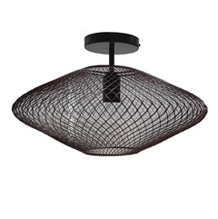 PLAFON NERO E27 38CM CAFE - GMH