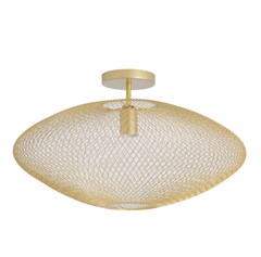 PLAFON NERO E27 38CM GOLD - GMH
