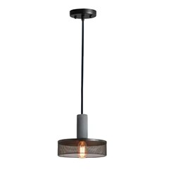 PENDENTE GOBI 25CM PRETO - GMH
