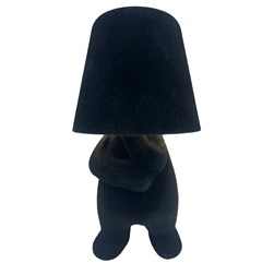 LUMINARIA MESA LED NOOK PRETO 1 6W - GMH