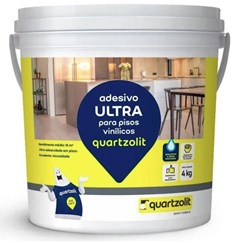 ADESIVO ULTRA VINILICO 4KG BRANCO - QUARTZOLIT