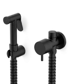 DUCHA HIGIENICA METAL BASIC PRETO FOSCO - CELITE