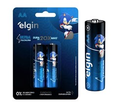 PILHA ULTRA ALCALINA AA 1 5V C/02  - ELGIN