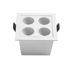 LUMINARIA EMBUTIR DOWNLIGHT 35º 8W 4000K -NORDECOR
