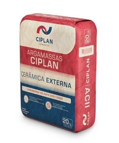 ARGAMASSA 20KG AC2 PISO SOBRE PISO CINZA EXTERNO  - CIPLAN