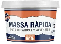 MASSA RAPIDA P/REPAROS 500G  - REBOTEC
