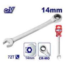 CHAVE COMBINADA C/CATRACA 14MM - EMTOP
