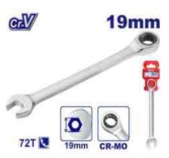 CHAVE COMBINADA C/CATRACA 19MM - EMTOP