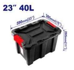 CAIXA PLASTICA ORGANIZADORA 40L  - EMTOP