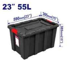 CAIXA PLASTICA ORGANIZADORA 55L  - EMTOP