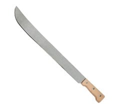 FACAO C/CABO DE MADEIRA QUADRADO 22” NOVO - GAVILAN