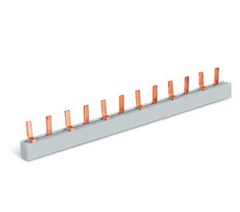 BARRAMENTO BIFASICO 12 POLOS 63A 22CM - TAF