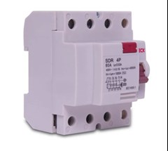DISJUNTOR D.R (INTERRUPTOR) 4P 80A 30MA - STECK