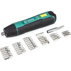 PARAFUSADEIRA BATERIA 3 6V 1/4” C/33 PCS  - SATA