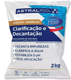 SULFATO + BARRILHA  2EM1 2KG - ASTRALPOOL