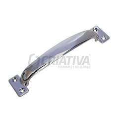 PUXADOR P/MOVEIS ZAMAC 179MM CROMADO DZ959 - CRIATIVA