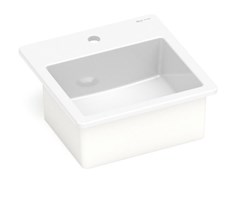 CUBA SOBREPOR 42X42 LOFT Q8 BRANCA - ROCA