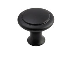 PUXADOR P/MOVEIS COGUMELO 23MM PRETO FOSCO MAX906  - MAXIMA