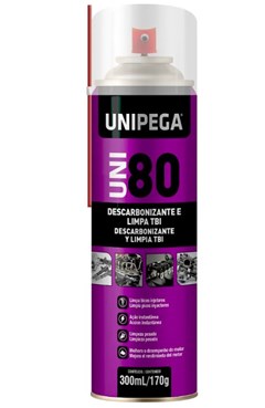 DESCARBONIZANTE SPRAY 300ML TBI UNI 80- UNIPEGA