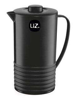 JARRA PLASTICA 1 8L PRETO - UZ. UTILIDADES