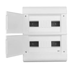 QUADRO DISTRIBUICAO DE EMBUTIR OURO BOX DIN 24 C/PORTA - STECK