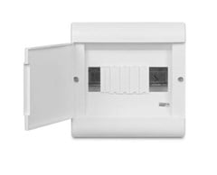 QUADRO DISTRIBUICAO DE EMBUTIR OURO BOX DIN 08 C/PORTA - STECK